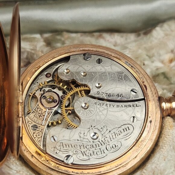 1900 American Waltham Seaside Model 1891 0s Crescent 20Y Case Pocket Watch Runs - Picture 16 of 16